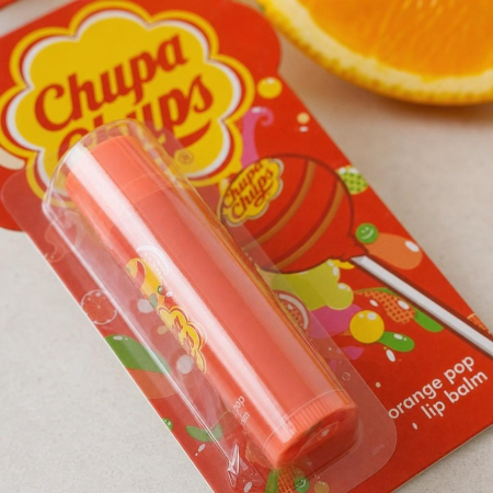 Balsam de Buze Stick, Chupa Chups, Aroma Orange Pop [2]