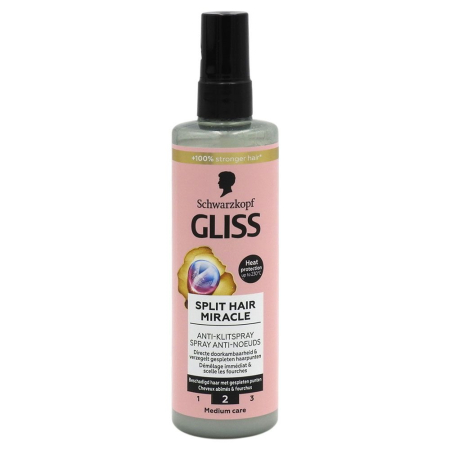 Sampon De Par - Balsam pentru Par, Gliss, Spray 200 ml Split Ends Miracle