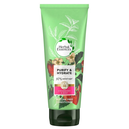 Sampon De Par - Balsam pentru Par, Herbal Essences, 275 ml Strawberry Mint