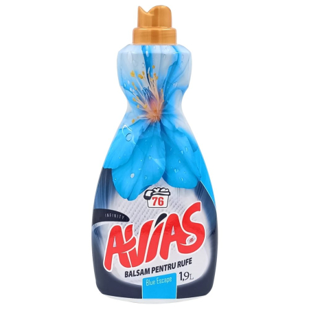 Detergent Si Balsam Rufe - Balsam pentru Rufe, Avias, 1.9 L Blue Escape 76 spalari