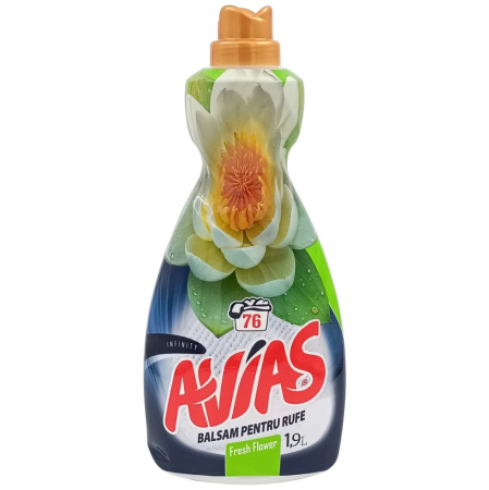 Detergent Si Balsam Rufe - Balsam pentru Rufe, Avias, 1.9 L Fresh Flower 76 spalari
