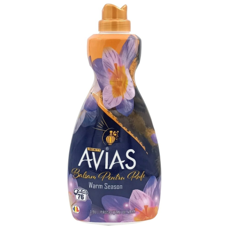 Detergent Si Balsam Rufe - Balsam pentru Rufe, Avias, 1.9 L Warm Season 76 spalari