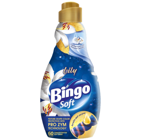 Balsam Rufe - Balsam pentru Rufe, Bingo, 1.44 L Lily 60 spalari