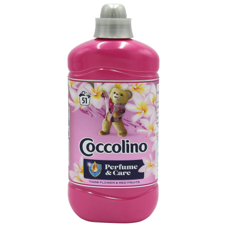 Balsam Rufe - Balsam pentru Rufe, Coccolino, 1.275 L Tiare Flower Red Fruits 51 spalari