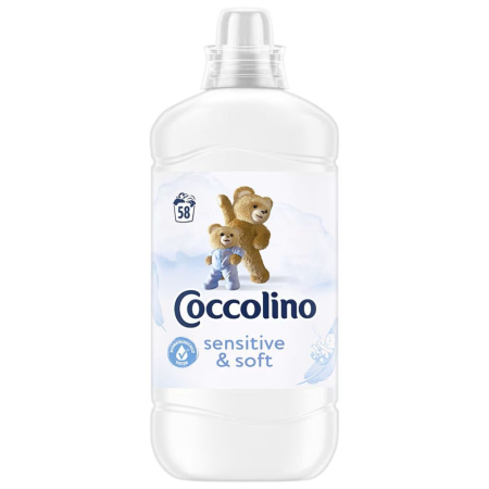 Balsam Rufe - Balsam pentru Rufe, Coccolino, 1.45 L Sensitive Soft 58 spalari
