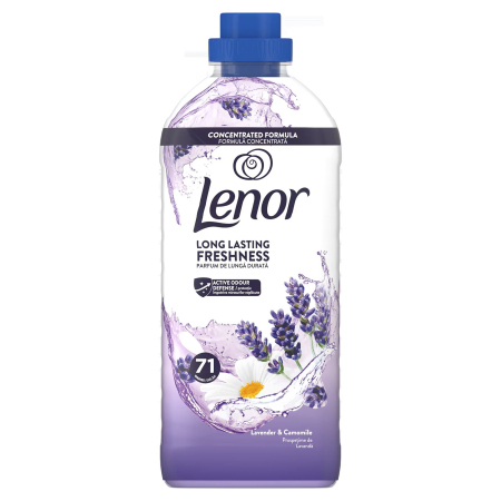 Balsam Rufe - Balsam pentru Rufe, Lenor, 1491 ml Lavender si Camomile 71 spalari