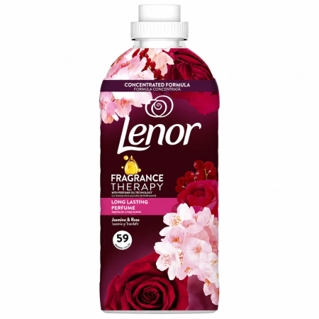 Balsam Rufe - Balsam pentru Rufe, LENOR, Jasmine And Rose, 1239 ml, 59 Spalari