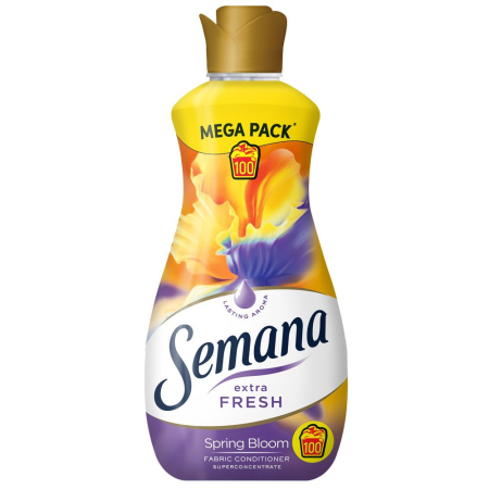 Balsam Rufe - Balsam pentru Rufe, SEMANA, Extra Fresh Spring Bloom, 2 L, 100 Spalari