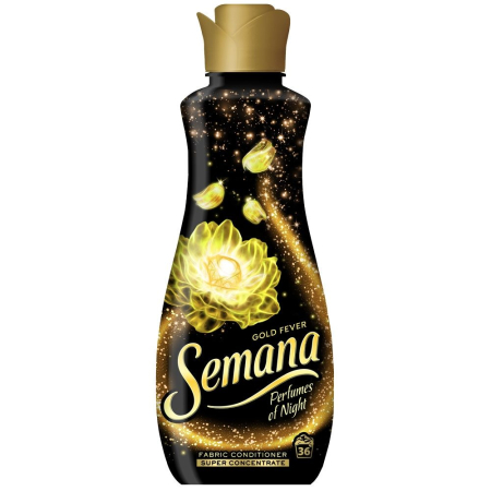 Balsam Rufe - Balsam pentru Rufe, SEMANA, Parfum Night Gold Fever, 800 ml, 36 Spalari