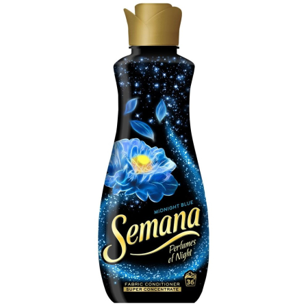 Balsam Rufe - Balsam pentru Rufe, SEMANA, Parfum Night Midnight Blue, 800 ml, 36 Spalari