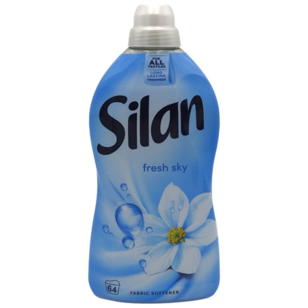 Balsam Rufe - Balsam pentru Rufe, Silan, 1.408 L Fresh Sky 64 spalari