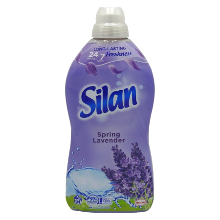 Detergent Si Balsam Rufe - Balsam pentru Rufe, Silan, 1.408 L Lavanda 64 spalari