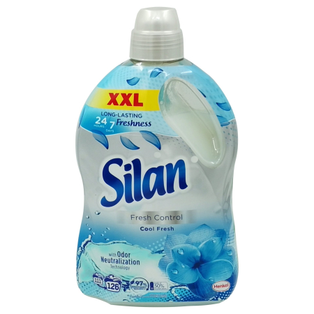 Detergent Si Balsam Rufe - Balsam pentru Rufe, Silan, 2772 ml Fresh Control Cool 126 spalari