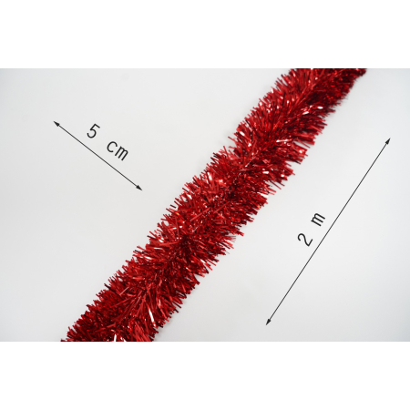 Beteala Craciun, Flippy, roșu, marimea: 2 m x 5 cm material:folie PVC, interior/exterior [5]