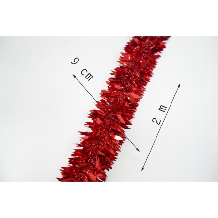 Beteala Craciun, Flippy, roșu, marimea:  2 m x 6.5 cm material:folie PVC, interior/exterior [13]