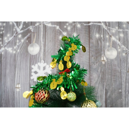 Beteala Craciun, Flippy, verde, marimea: 2 m x 11 cm x 9 cm material:folie PVC, interior/exterior) [13]