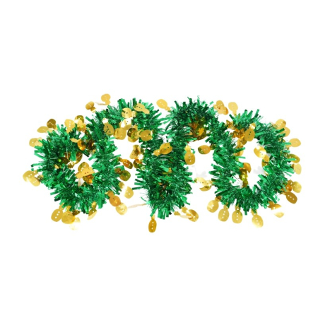 Beteala Craciun - Beteala Craciun, Flippy, verde, marimea: 2 m x 11 cm x 9 cm material:folie PVC, interior/exterior)