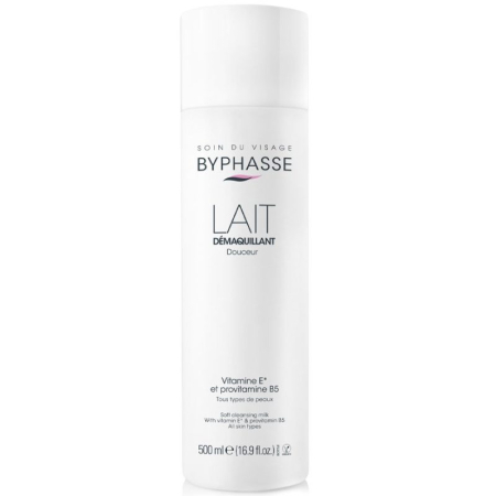 Produse Pentru Curatarea Tenului - Byphasse Lapte Demachiant 500 ml Vitamina E