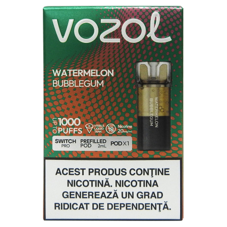 Produse Ingrijire - Cartus, Vozol, Tigara Electronica Switch Pro Watermelon Bubblegum