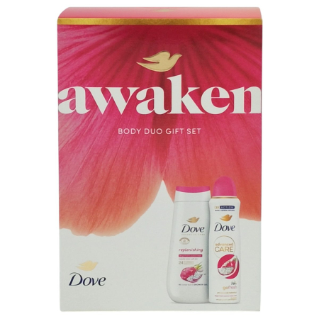 Set Caseta Cadou - Caseta Cadou, Dove, Gel de Dus 225 ml, Deo150 ml Awaken