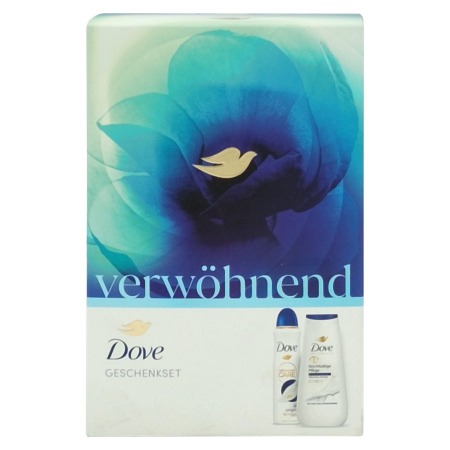 Set Caseta Cadou - Caseta Cadou, Dove, Gel de Dus 225 ml, Deo150 ml Nourish