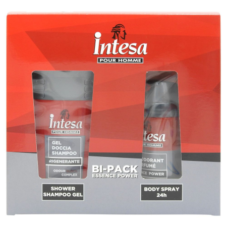 Set Caseta Cadou - Caseta Cadou, Intesa, Deo150, Gel de Dus 250 Homme