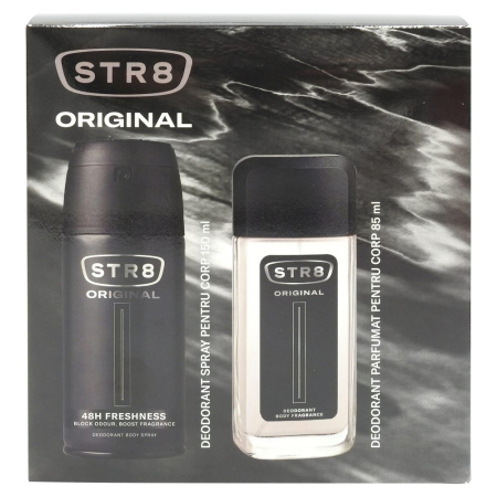 Set Caseta Cadou - Caseta Cadou, Str8, Dns85 ml, Deo150 ml Original