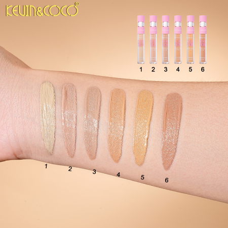 Corector Lichid pentru Ten, Kevin Coco, Clear Skin, Nuanta Bej Deschis, Subton Roz Piersica [1]