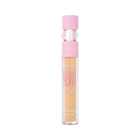 Fond De Ten - Corector Lichid pentru Ten, Kevin Coco, Clear Skin, Nuanta Bej Deschis, Subton Roz Piersica