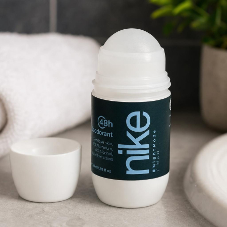 Deodorant Antiperspirant Roll-On, Nike, 50 ml Night Mode - Protectie Lunga 48 h pentru Barbati [2]