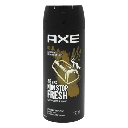 Deodorante Si Antiperspirante - Deodorant, Axe, 150 ml Men Gold Oud Wood si Dark Vanilla
