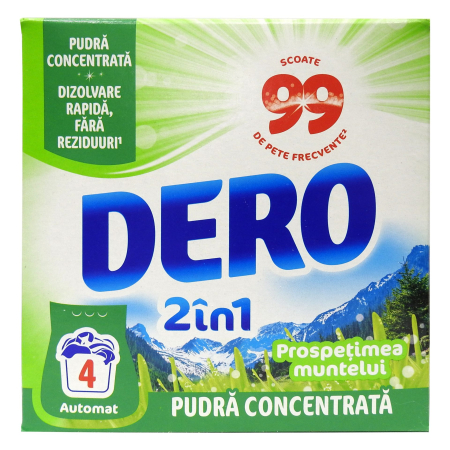 Detergent Rufe - Dero Automat 2in1 300 g Prospetimea Muntelui 4 spalari