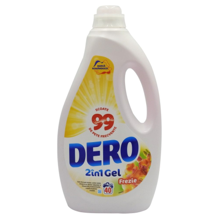 Detergent Si Balsam Rufe - Dero Lichid 2 L 2in1 Frezie 40 spalari