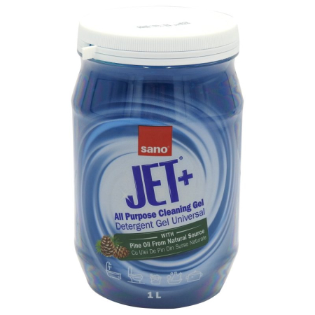 Detergent Rufe - Detergent Gel, SANO, Jet Universal Ulei de Pin, 1 L