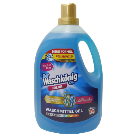 Detergent Rufe - Detergent Lichid, Der Waschkonig, 3.305 L Color 110 spalari