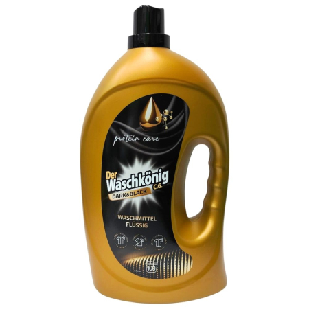 Detergent Rufe - Detergent Lichid, Der Waschkonig, 3 L Dark Black 100 spalari