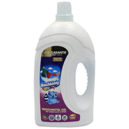 Detergent Rufe - Detergent Lichid, Der Waschkonig, Gel 5 L Color 166 spalari