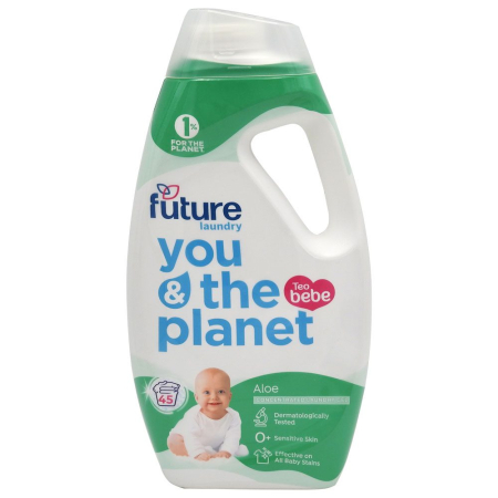 Detergent Rufe - Detergent Lichid, Future Teo Bebe, 1.8 L Aloe 45 spalari