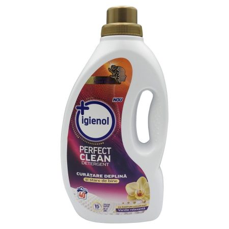 Detergent Rufe - Detergent Lichid, Igienol, 1.6 L Perfect Clean Vanilla