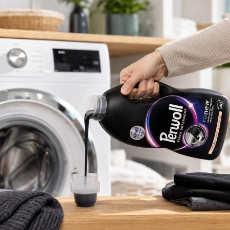 Detergent Lichid pentru Haine, Perwoll, Black Renew, 1 L, 40 spalari [1]