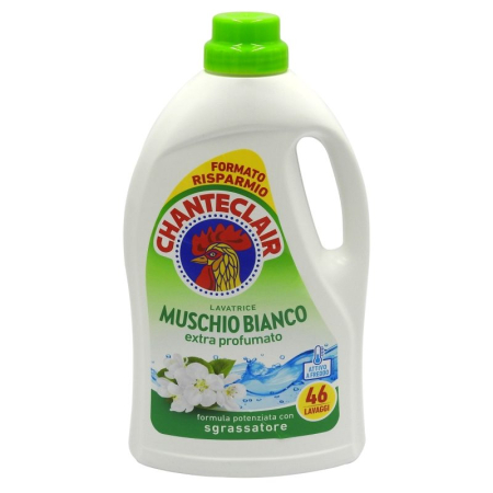 Detergent Si Balsam Rufe - Detergent Lichid pentru Rufe, Chante Clair, 2.07 L, Muschio Bianco, 46 spalari