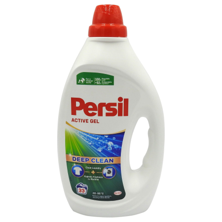 Detergent Rufe - Detergent Lichid, Persil, 1.485 L Deep Clean Universal 33 spalari