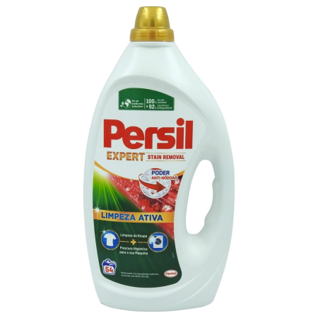 Detergent Rufe - Detergent Lichid, Persil, 2.43 L Expert Gel Stain Removal 54 spalari