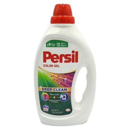 Detergent Rufe - Detergent Lichid, Persil, 990 ml Deep Clean Color 22 spalari