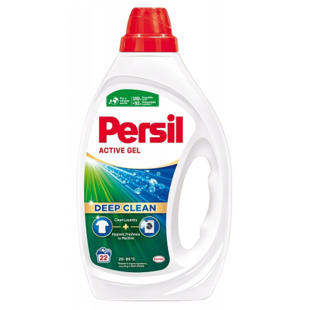 Detergent Rufe - Detergent Lichid, Persil, 990 ml Deep Clean Universal 22 spalari