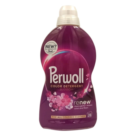 Detergent Si Balsam Rufe - Detergent Lichid, Perwoll, 1 L Renew Blossom 20 spalari