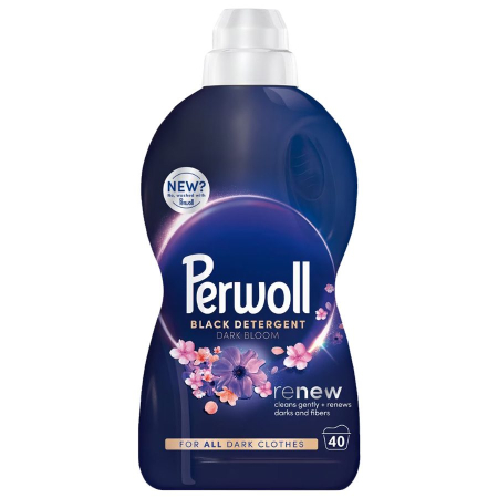 Detergent Si Balsam Rufe - Detergent Lichid, Perwoll, 2 L Renew Black Dark Bloom 40 spalari