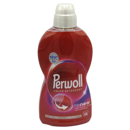 Detergent Si Balsam Rufe - Detergent Lichid, Perwoll, 2 L Renew Color 40 spalari