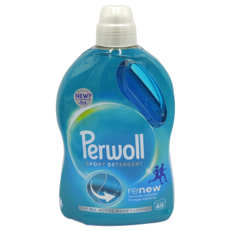Detergent Rufe - Detergent Lichid, Perwoll, 3 L Renew Sport 60 spalari