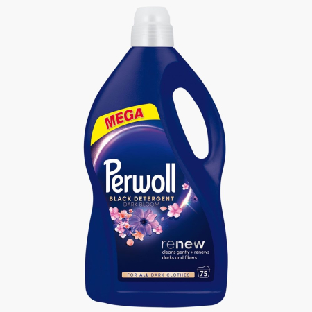Detergent Rufe - Detergent Lichid, Perwoll, 4 L Renew Black Dark Bloom 80 spalari
